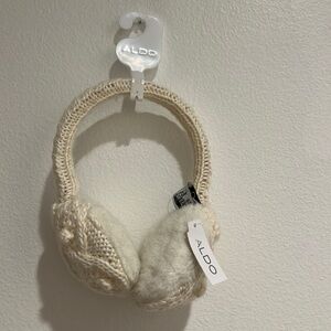 3 for $10 🐥 NWT Aldo White Knit Ear Warmers